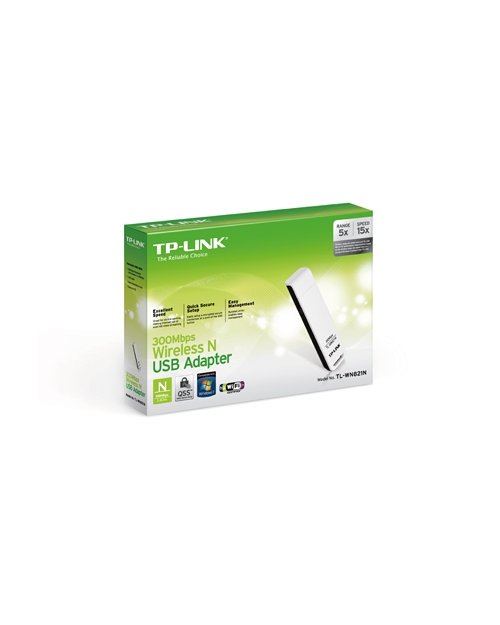 TP-Link TL-WN821N(RU) USB-адаптер серии N со скоростью передачи данных до 300 Мбит/с - фото 2