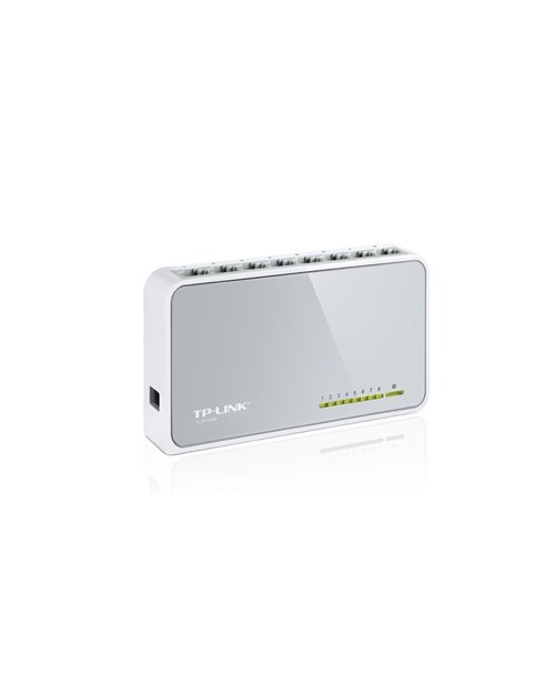 TP-Link TL-SF1008D 8-портовый 10/100 Мбит/с настольный коммутатор - фото 2