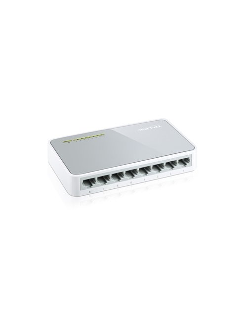 TP-Link TL-SF1008D 8-портовый 10/100 Мбит/с настольный коммутатор - фото 4