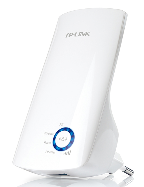 TP-Link TL-WA850RE Универсальный усилитель беспроводного сигнала, скорость до 300 Мбит/с - фото 1