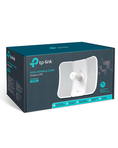 TP-Link CPE610 Наружная точка доступа Wi Fi 5 ГГц 300 Мбит/с 23 дБи - фото 4