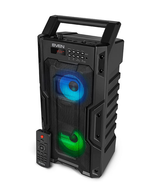 SVEN PS-435, черный, акустическая система 2.0, мощность 2x10 Вт (RMS), TWS, Bluetooth, FM, USB - фото 3