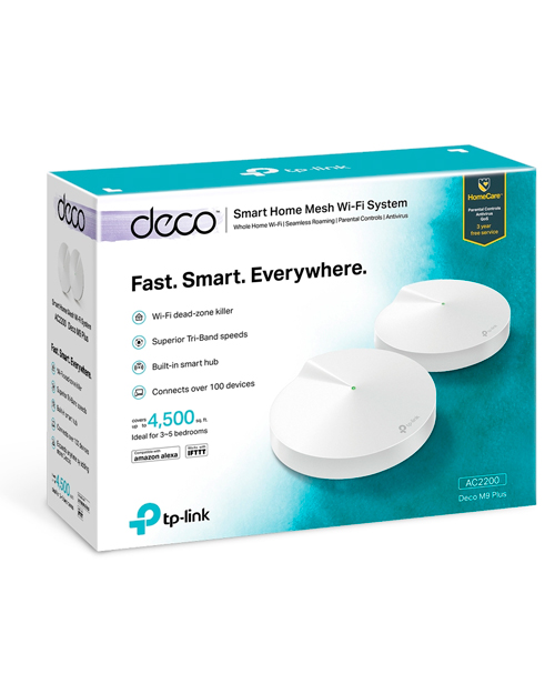 TP-Link Deco M9 Plus AC2200 Mesh Wi-Fi система для умного дома - фото 4