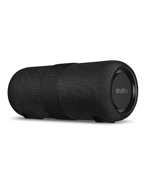 Колонка SVEN PS-340, black (24W, Waterproof (IPx6), TWS, Bluetooth, FM, USB, 3600mA*h) - фото 3