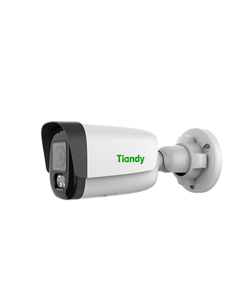 Tiandy 2Мп уличная цилиндрическая IP-камера 4 мм ColorMaker - фото 1