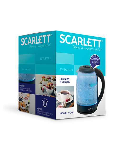 Электрический чайник  Scarlett SC-EK27G90 - фото 4