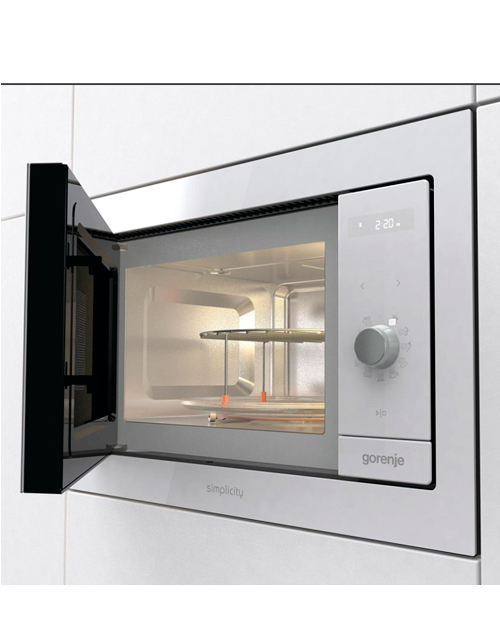 Встраиваемая микроволновая печь Gorenje BM235G1SYW - фото 4