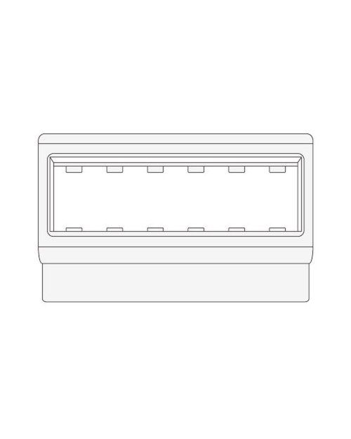 DKC 10363 PDA-ЗDN 120 Рамка-суппорт под 6 модулей "VIVA"