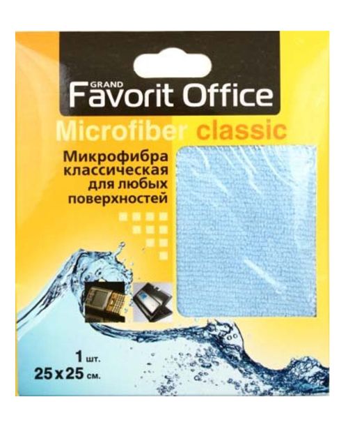 F920020 "FAVORIT OFFICE" Микрофибра Классическая 25х25 - для эффективного ухода за любыми поверхност