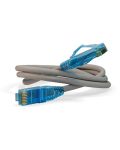 Hyperline PC-LPM-UTP-RJ45-RJ45-C6-1M-LSZH-GY Патч-корд U/UTP, Cat.6 (100% Fluke Component Tested)