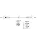 Hyperline PC-LPM-UTP-RJ45-RJ45-C6-1M-LSZH-GY Патч-корд U/UTP, Cat.6 (100% Fluke Component Tested)