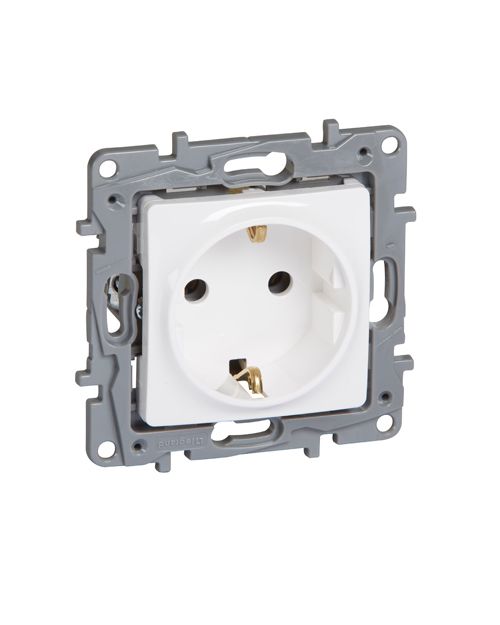 Legrand 764539 NILOE Розетка 2К+З 16А Белый