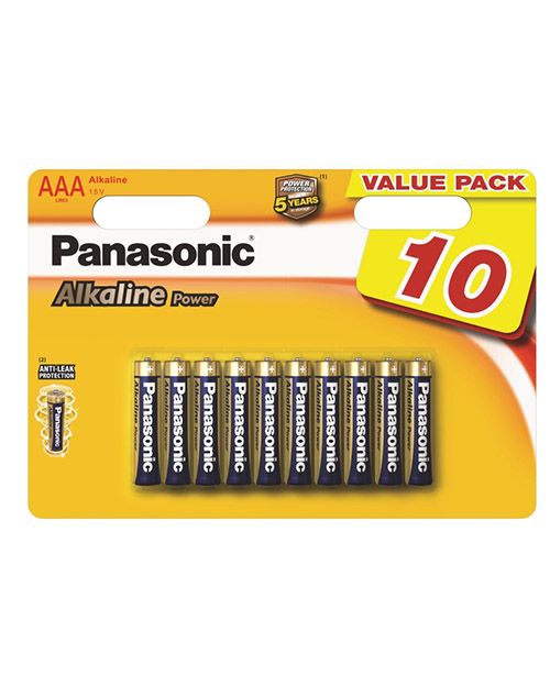 Батарейка щелочная PANASONIC Alkaline Power AAA/10B