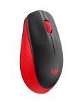 Беспроводная мышь LOGITECH M190 red-black