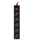 SVEN Сетевой фильтр Surge Protector SF-05E 1,8 m, (5 sockets) black