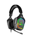 Наушники с микрофоном SVEN AP-U750MV, BLACK (USB, RGB)