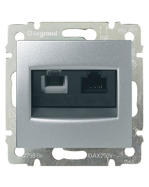 Legrand 770280 ValenaRJ11/RJ45 UTP кат.6 ал