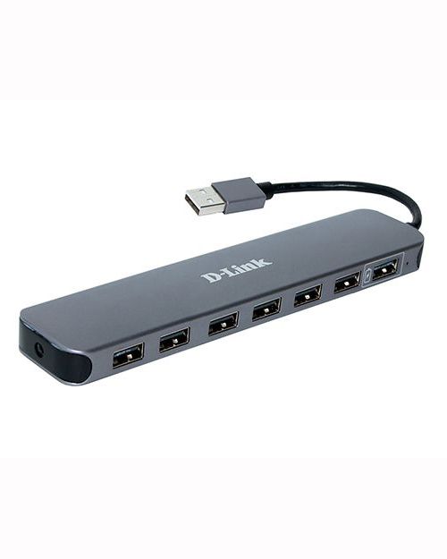 D-Link DUB-H7/E1A комбинированный 7-ти портовый концентратор