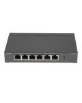 TP-Link TL-SF1006P 6-портовый 10/100 Мбит/с настольный коммутатор с 4 портами PoE+