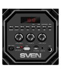 SVEN PS-550, черный, акустическая система 36W, Bluetooth, FM, USB, microSD, LED-display, 2000mA*h