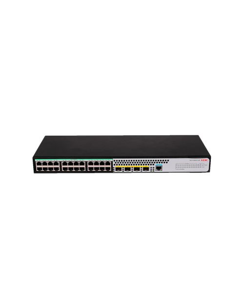 Коммутатор H3C S1850V2-28X L2 Ethernet Switch with 24*10/100/1000BASE-T Ports and 4*1G/10G BASE-X SFP Plus Ports,(AC)