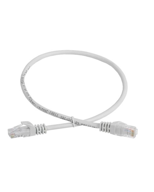 ITK PC01-C5EU-1M Коммутационный шнур (патч-корд), кат.5Е UTP, 1м, серый