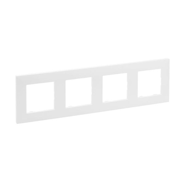 Legrand 863194 NLST Рамка 4-постовая Белый