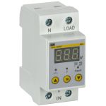 IEK IVR21-1-63 Реле напряжения РН-д однофазное 36мм 63А