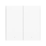 Настенный выключатель двухклавишный AQARA Smart Wall Switch H1 (No Neutral, Double Rocker)