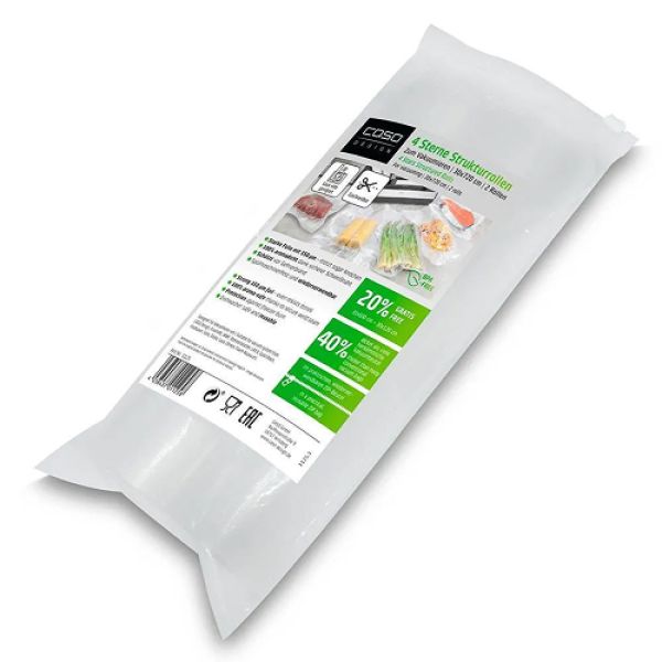 Рулоны вакуумные CASO 4 Sterne 30*720, 150мкм, 2шт