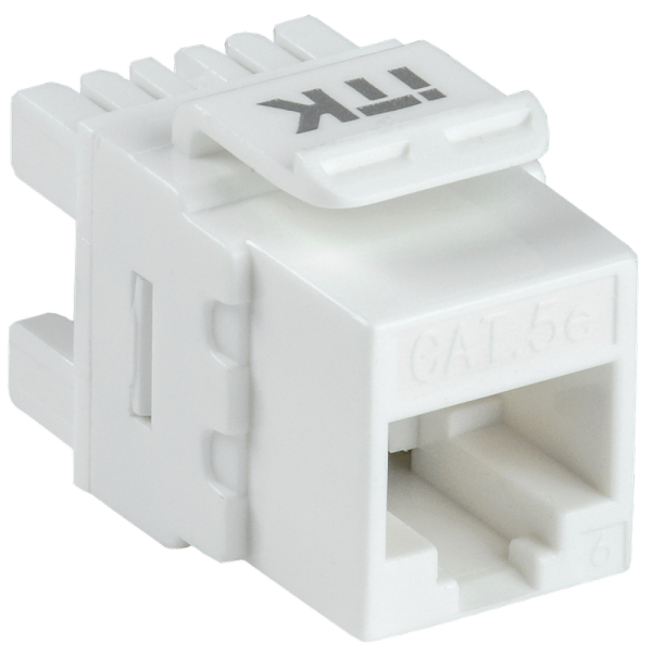 ITK CS1-1C5EU-12 Модуль Keystone Jack кат. 5E UTP 110 IDC 180 град.