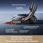 Вертикальный беспроводной моющий пылесос Dreame G12 Dual