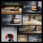 Вертикальный беспроводной моющий пылесос Dreame G12 Pro