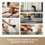 Вертикальный беспроводной моющий пылесос Dreame N20 Steam