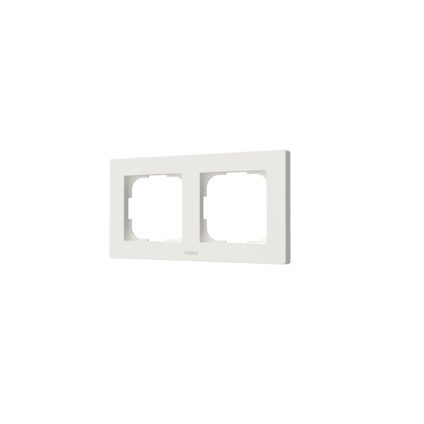 Рамка для выключателя Aqara Switch Frame H2 EU (2-gang) White