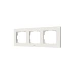 Рамка для выключателя тройная Aqara Switch Frame H2 EU (3-gang) White