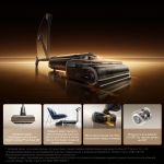 Вертикальный беспроводной моющий пылесос Trouver M50 Ultra