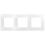Legrand 672503 Рамка 3п БЕЛ ETIKA