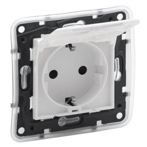 Legrand 863123 NLST Роз. крыш. 2К+З IP44 Бел.