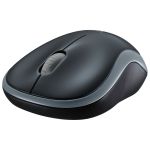 Мышь компьютерная  Mouse wireless LOGITECH M185, Grey