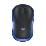 Мышь компьютерная  Mouse wireless LOGITECH M185, Blue