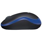 Мышь компьютерная  Mouse wireless LOGITECH M185, Blue