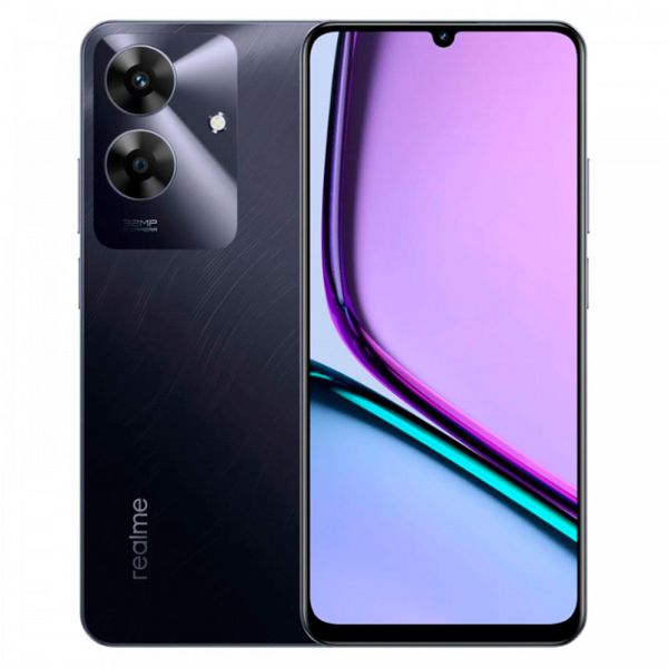 Cмарфтон Realme RMX3938 (Note 60х) 3 + 64 ГБ (EUNEEA) Цвет: Черный