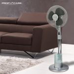 Вентилятор напольный с увлажнителем ProfiCare PC-VL3069LB, серебристый