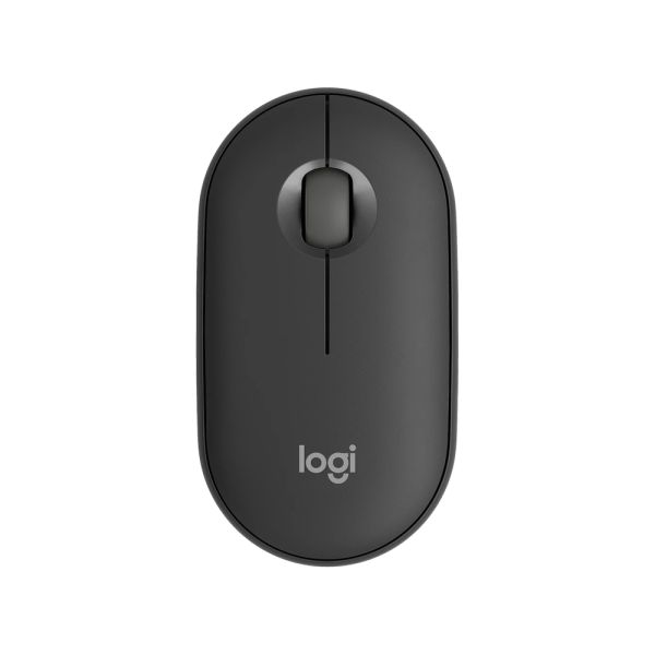 Мышь компьютерная  Mouse wireless LOGITECH Pebble M350 black