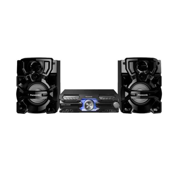 Panasonic SC-AKX710GSK музыкальный центр (2000Вт, с караоке, Bluetooth, FM, USB, CD, черный)
