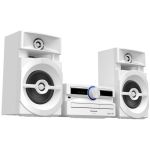 Panasonic SC-UX100EE-W Мини-система 2.0, CD, USB, FM, Bluetooth, 300 Вт, белая
