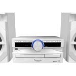 Panasonic SC-UX100EE-W Мини-система 2.0, CD, USB, FM, Bluetooth, 300 Вт, белая