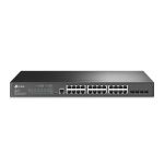 TP-Link SG3428 JetStream 24‑портовый гигабитный управляемый коммутатор уровня 2+ с 4 SFP‑слотами