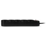 Сетевой фильтр SVEN SF-05L 1,8 м (5 розеток) черный